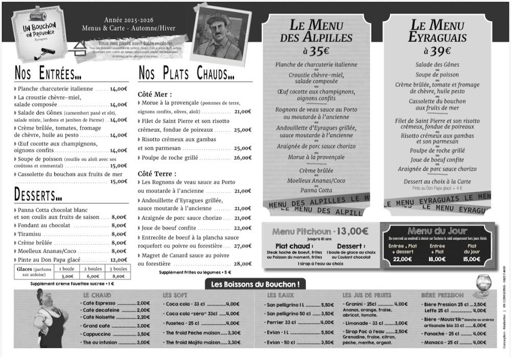 Un Bouchon en Provence - Menu Image 3