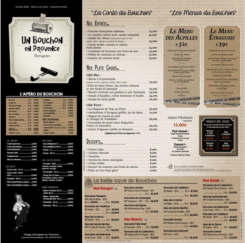 Un Bouchon en Provence - Menu Image 4